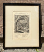 'Le Presens Rustique' - Early 17th-Century Engraving to illustrate Philostratus, Framed