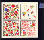 'Geometric Design No. Bd. X Bl. 15' - Art Deco Pochoir Pattern Design, Unframed